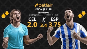 Celta de Vigo vs. RCD Espanyol: horario, dónde ver, pronósticos y clasificación