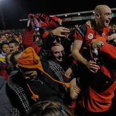 La doble gesta histórica del Mirandés de los récords