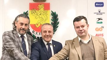 Pablo Permuy, el primero por la izquierda.