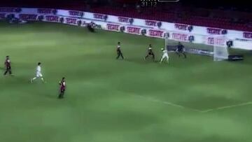 &Aacute;lvaro Ramos marc&oacute; su primer gol oficial en M&eacute;xico. 