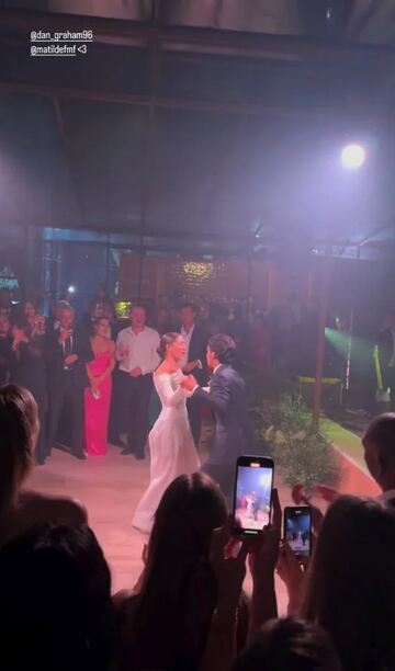 Boda entre Maite Mourinño y Danny Graham en Azeitao (Portugal).