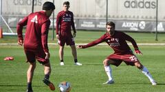 A la espera de los testeos, River volvió a entrenarse en Ezeiza