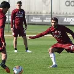 A la espera de los testeos, River volvió a entrenarse en Ezeiza