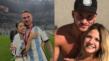 The Argentine soccer player, who is one step away from signing with Liverpool, left Camila Mayan, who was his partner for five years, for one of his teenage friends, Ailén Cova.