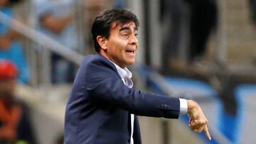 El entrenador de la UC lament&oacute; el nivel que mostr&oacute; su equipo en la derrota contra Gremio que elimin&oacute; a los cruzados de la Copa Libertadores.