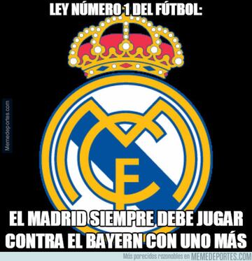 Los memes más cómicos del Real Madrid - Bayern Múnich