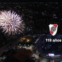 Pelos de punta: el cumpleaños feliz de Gallardo a River