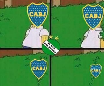 Los memes del bochorno entre Boca y River