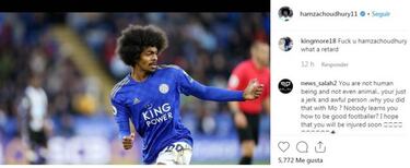 El Leicester denuncia a la policía los insultos racistas a Choudhury