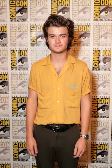 El actor que interpreta a Steve Harrington en 2017.