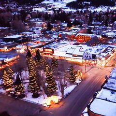 Así de vacío está un famoso pueblo en el mundo del esquí por culpa del COVID-19