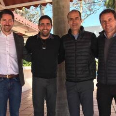 Tata Martino estuvo de visita en Monterrey