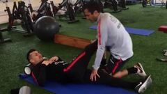 Así recibieron a Medel en su primer día en Juan Pinto Durán