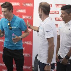 Nairo, Superman, Chaves... en la presentación de la Vuelta