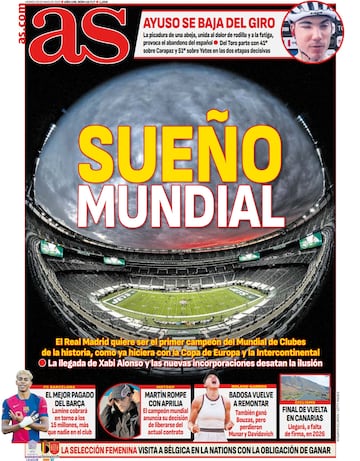Las portadas de AS de mayo