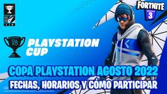 Copa PlayStation de Fortnite agosto 2022 en PS4 y PS5: fechas, horarios y c&oacute;mo participar