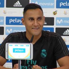 Keylor Navas: "En el Real Madrid a uno lo educan para ganar"