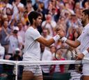 Dolor, magia y un empate: así han sido los Alcaraz-Djokovic