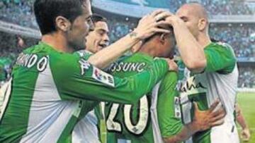 <b>OPTIMISMO. </b>Las cifras aseguran la permanencia del Betis un año más en Primera División.