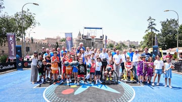 Una de las paradas de la edición 2023, que ha contado con 1.879 partidos disputados por 1.128 equipos y casi 41.000 visitantes, que han acudido a las plazas más emblemáticas de Vigo, Córdoba, Toledo, Pamplona, Logroño, Barcelona, Santander, Murcia, Las Palmas y Madrid.