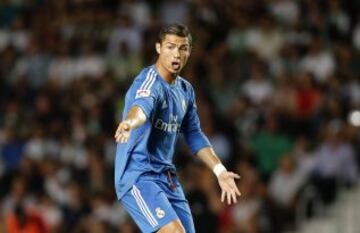 Elche-Real Madrid. Cristiano Ronaldo.