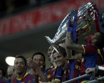 Su segunda Champions la consiguió en el Estadio de Wembley. Otra vez el rival fue el Manchester United.