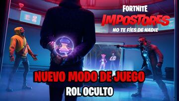 Fortnite: as&iacute; es Impostores, el nuevo modo de juego a lo Among Us