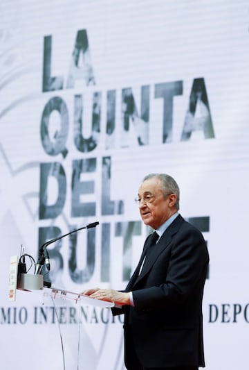 El presidente del Real Madrid, Florentino Pérez.