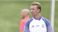 Guti, en un partido del Juvenil A en la UEFA Youth League.