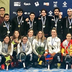 Los españoles dominan en el cisma del pádel europeo