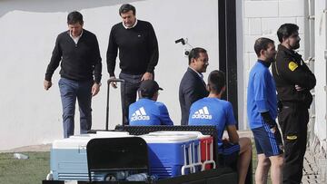 Anil Murthi, estuvo por primera vez en Paterna con la plantilla desde que ostenta el cargo de presidente tras la dimisión de Lay Hoon.