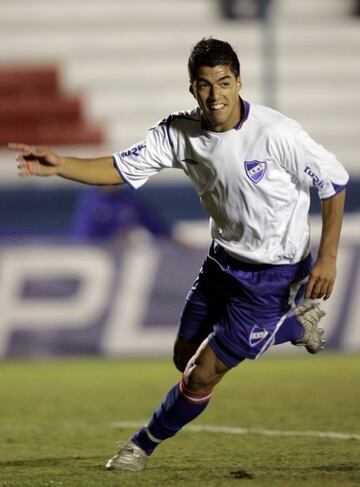 Antes de convertirse en el monstruo del ¨¢rea, "Lucho" inici¨® su camino en el Nacional de Uruguay