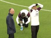 La reacción de Mbappé al ver el Camp Nou desde el césped por primera vez en su carrera