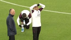 La reacción de Mbappé al ver el Camp Nou desde el césped por primera vez en su carrera