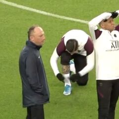 La reacción de Mbappé al ver el Camp Nou desde el césped por primera vez en su carrera