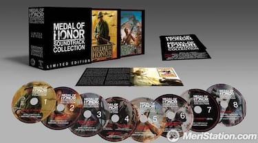 Las BSOs de la saga Medal of Honor juntas en ocho discos