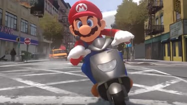 Recrean el tráiler de Super Mario Odyssey en GTA