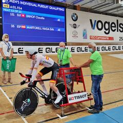 Martorell, récord de España en la persecución individual