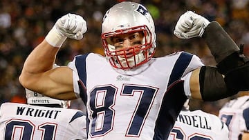 Rob Gronkowski no podrá lucir músculo en el primer encuentro de sus New England Patriots ante los Arizona Cardinals.