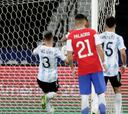 Chile 1 - Argentina 1: goles, resumen y resultado, Copa América