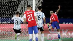 Chile 1 - Argentina 1: goles, resumen y resultado, Copa América