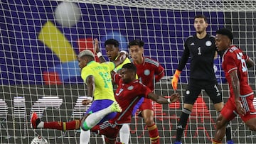 1x1 de Colombia ante Brasil en el Preolímpico