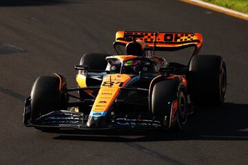 Oscar Piastri durante la carrera del Gran Premio de Australia de Fórmula 1.