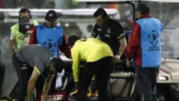 Paredes no viaja a Brasil y
es duda para el Superclásico