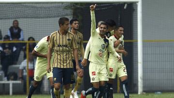 Tanto en el encuentro de la categoría sub-17 como la sub-20, las águilas triunfaron ante el cuadro universitario en las instalaciones de Coapa.
