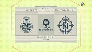 Resumen del Girona vs. Valladolid de la Liga Smartbank