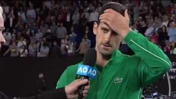 Las emotivas palabras que le dedicó Djokovic a Kobe Bryant