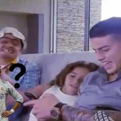 ¿Qué pensaría Cristiano al oírlo? El surrealista mensaje de voz de James al portugués
