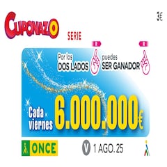 Resultados del Cuponazo de la ONCE hoy, 1 de agosto