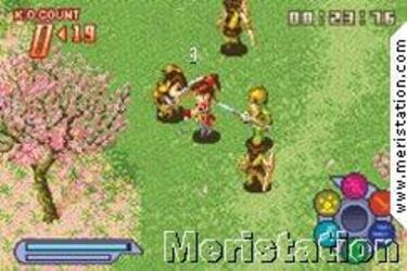 Primeras imágenes de Dynasty Warriors Advance